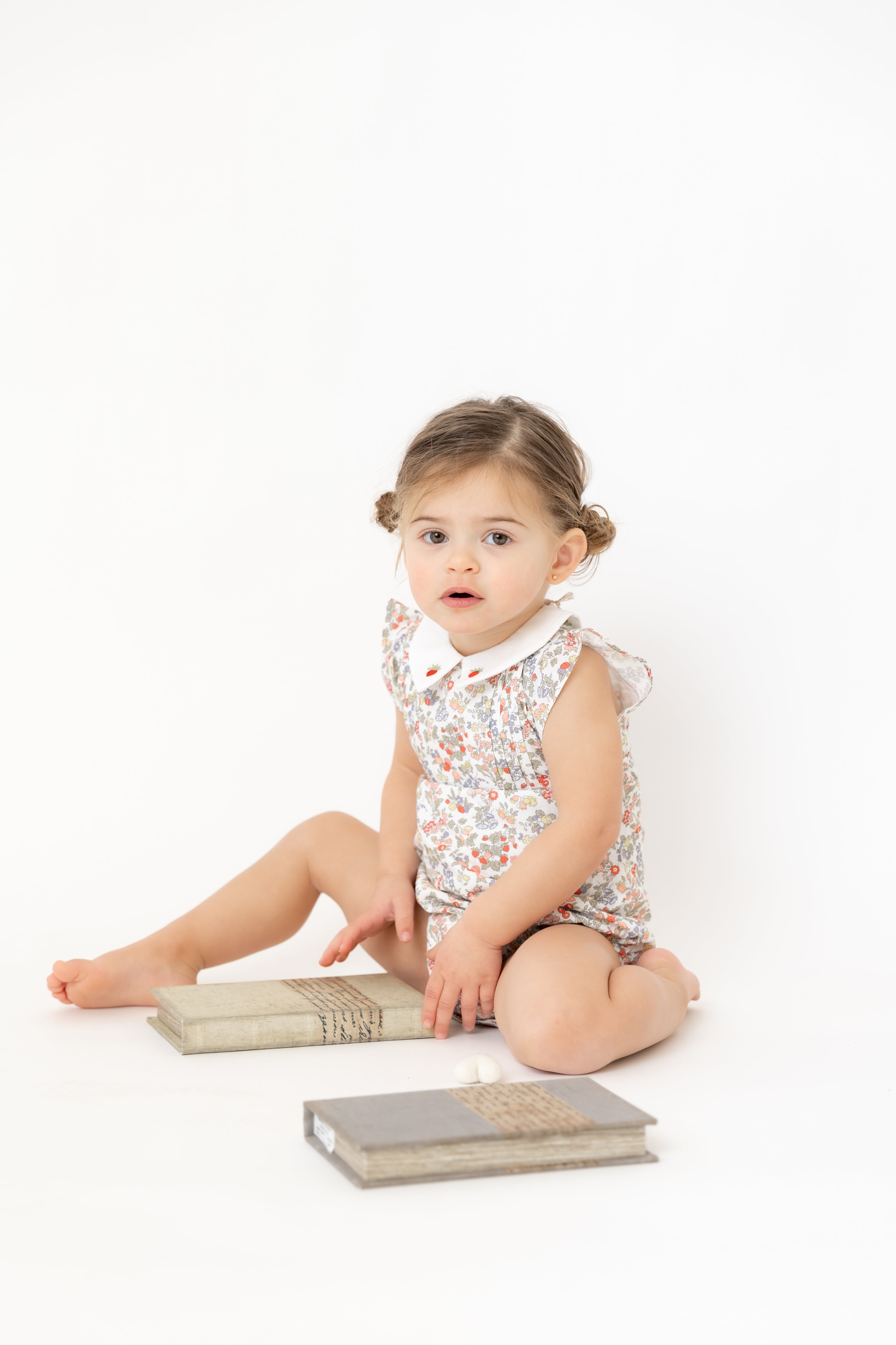 Nou Nelle Embroidered Romper