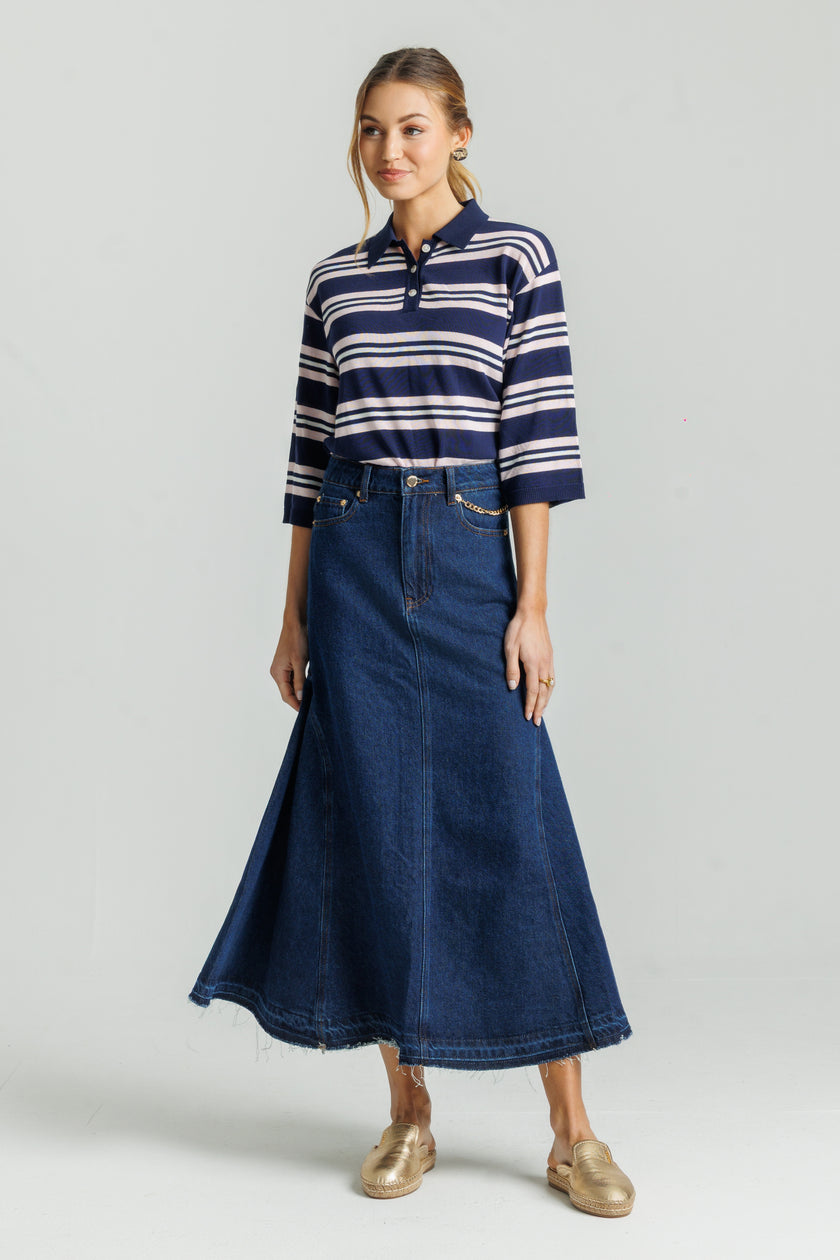 Loup Knit Polo Box Sleeve