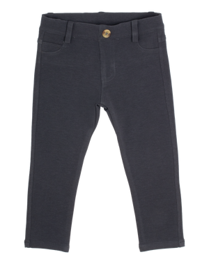 Rib Cotton Pull On Pants