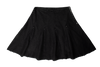 Mix Media Flounce Skirt