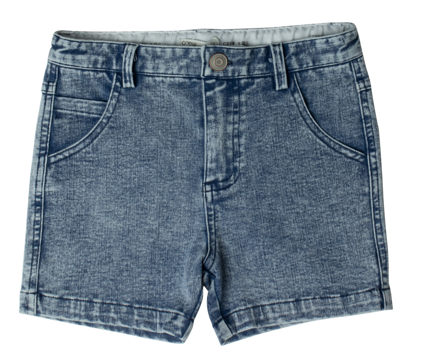 Denim Wash Shorts
