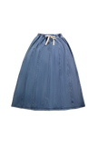 Denim Paneled Skirt