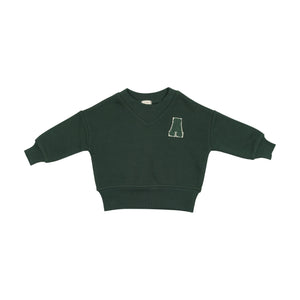 V Applique Sweatshirt