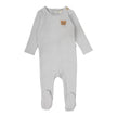 Bear Applique Footie