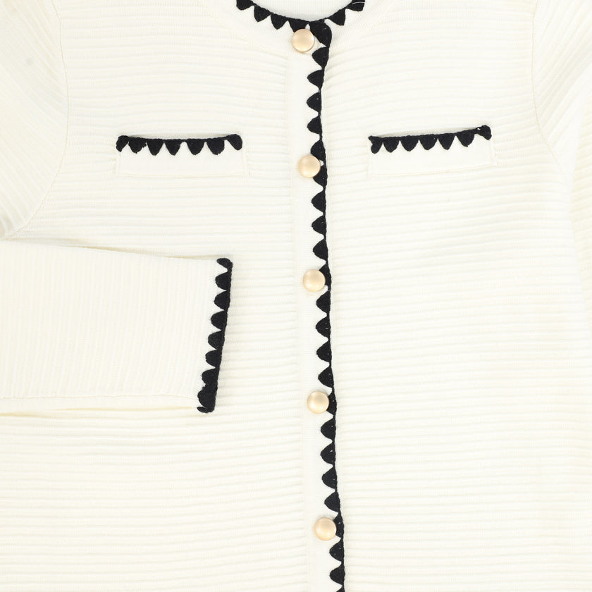 Crochet Cardigan Maxi Dress