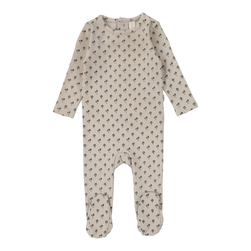 Ballard Print Footie