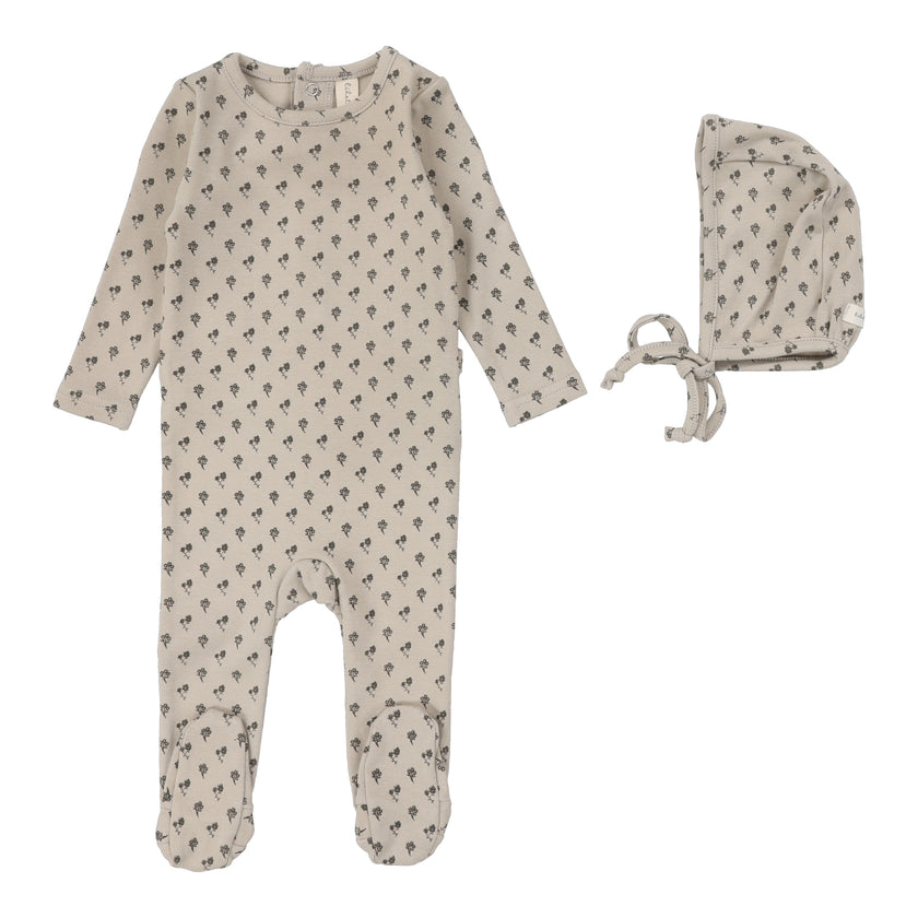 Ballard Print Footie Set