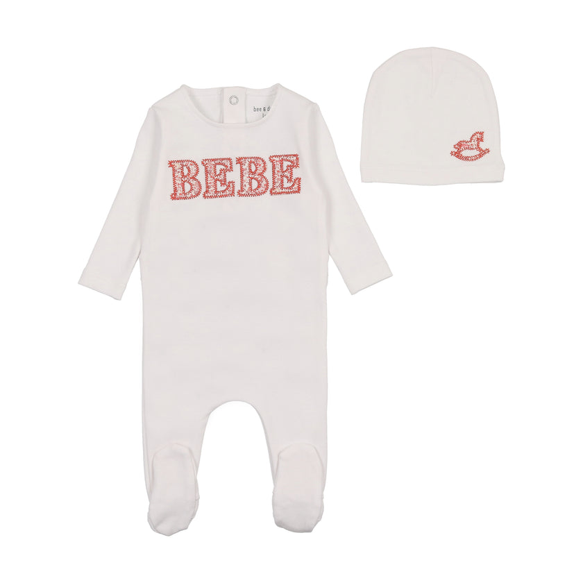 Bebe Ditsy Footie Beanie