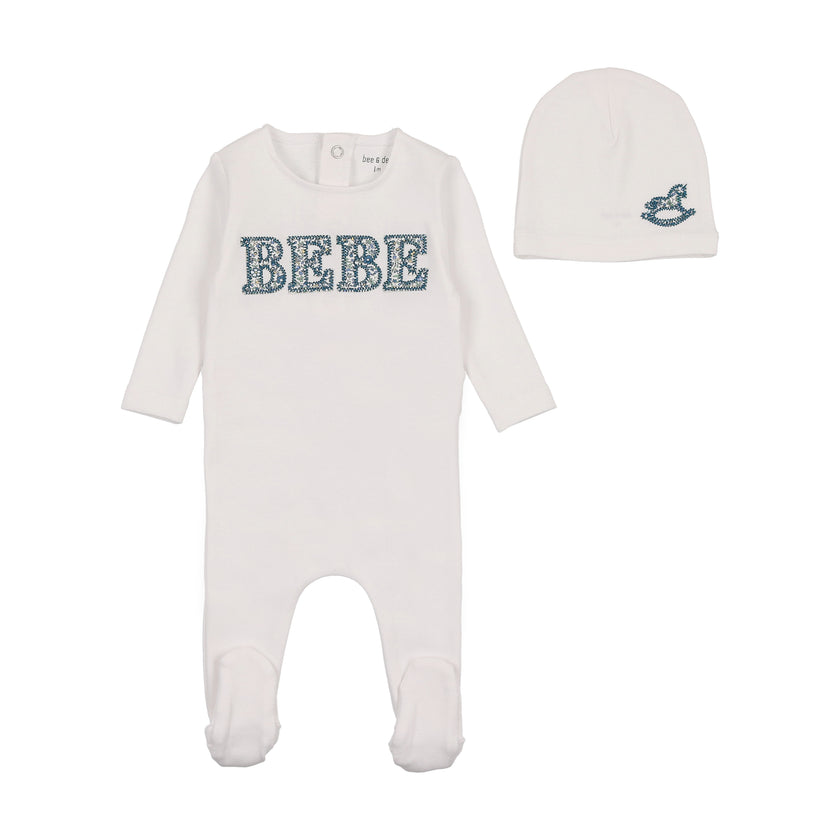 Bebe Ditsy Footie Beanie