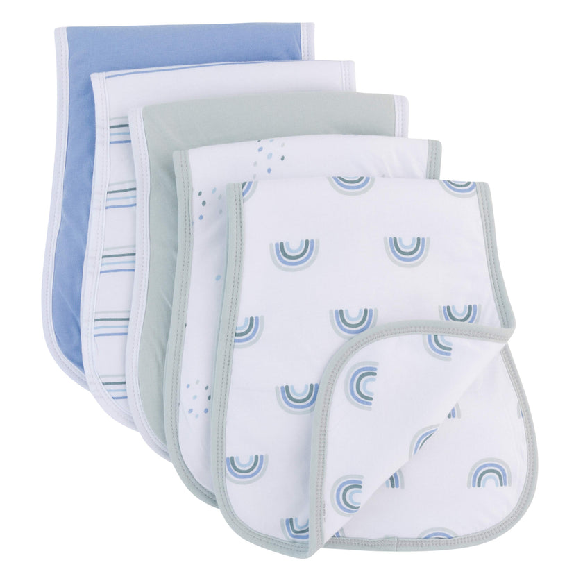 5 Pack Burp Cloths