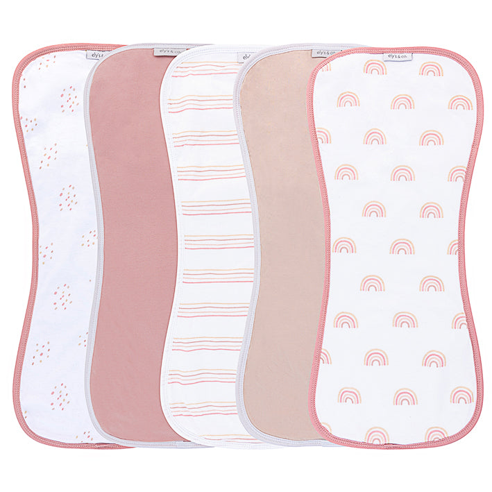 5 Pack Burp Cloths