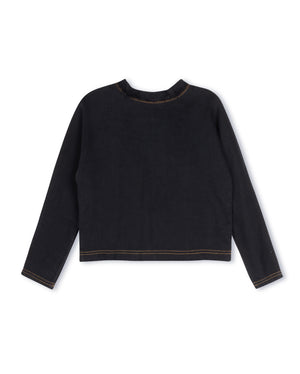 Back Toggle Dolman Sweatshirt