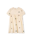 Alveron Embroidered Wasted Dress