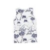 Toile Print Swim Shorts + Tank