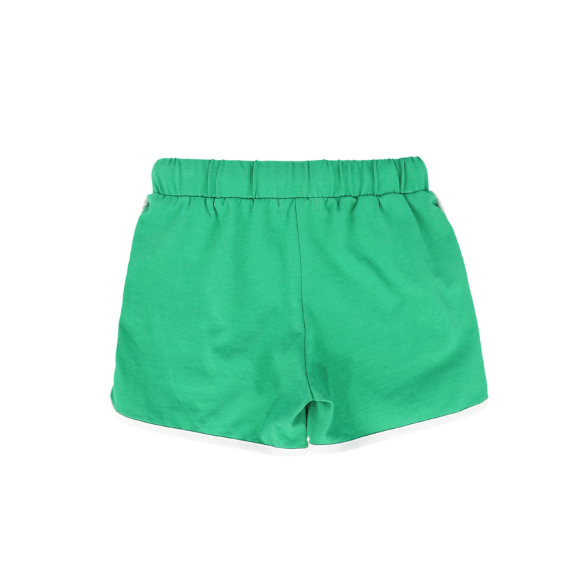 Contrast Trim T shirts Shorts