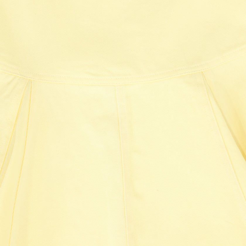 Flair Contrast Color Stitch skirt