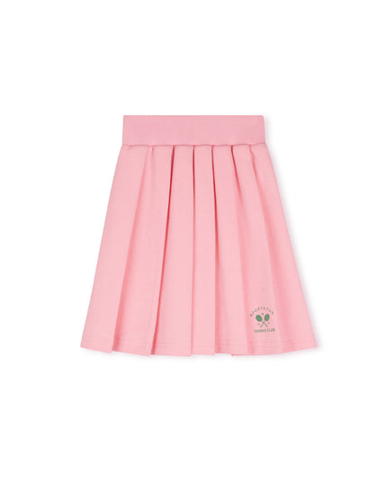 Racket Pleated Skirt