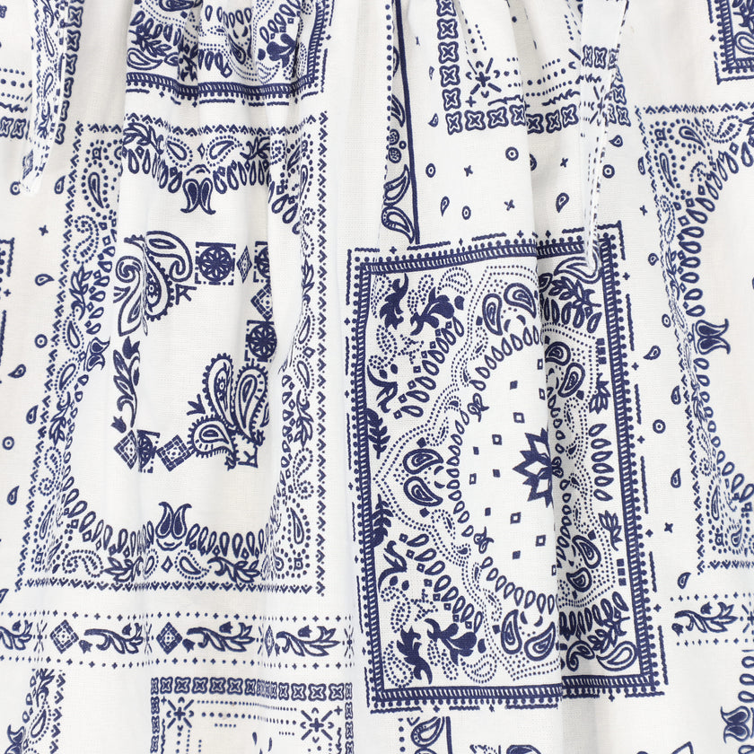 Paisely Handkerchief Print Romper