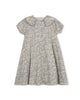 Square Collar Floral Dress