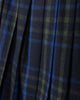 Aura Faded Plaid Pleated Skirt