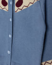Sandy  Linen Blouse and  Cardigan Set
