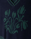 V-Neck Jacquard Sweater Vest