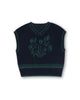 V-Neck Jacquard Sweater Vest