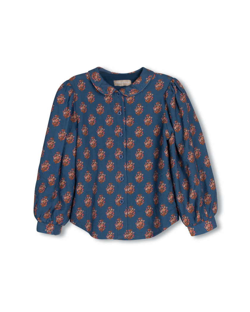 Quinn Floral Print Blouse and Skirt Set