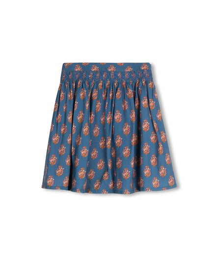 Quinn Floral Print Blouse and Skirt Set