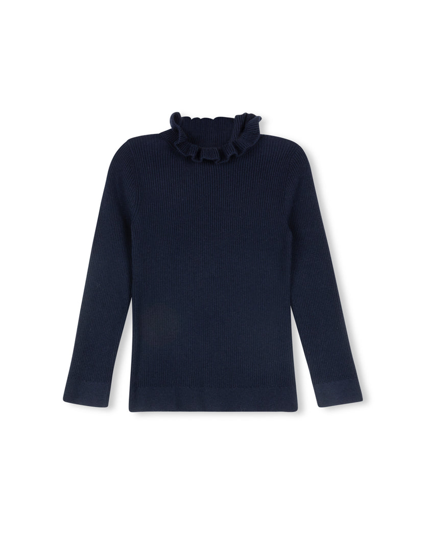 Rep Ruffle Collar Sweater
