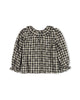 Sherry Checked and Bow Blouse