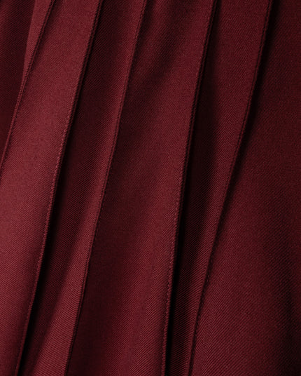 Ellin Wool Pleated Skirt