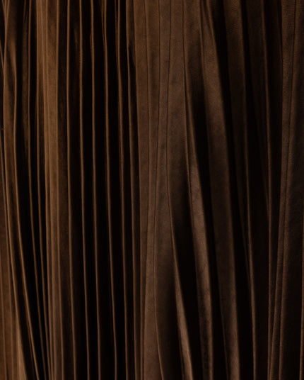 Pleated Midi Skirt