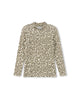 Tess Leopard Turtleneck