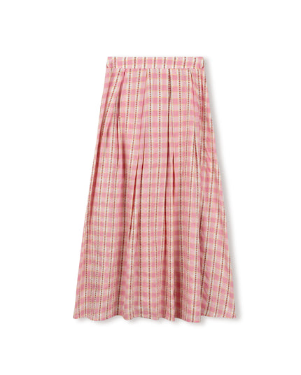 One Child Lori Printed Vest and Midi Skirt