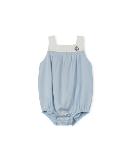One Child Stacy Square Neck Romper
