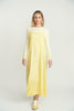 Point Linen A Line Slip Dress