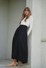 Cotton Maxi A Line skirt