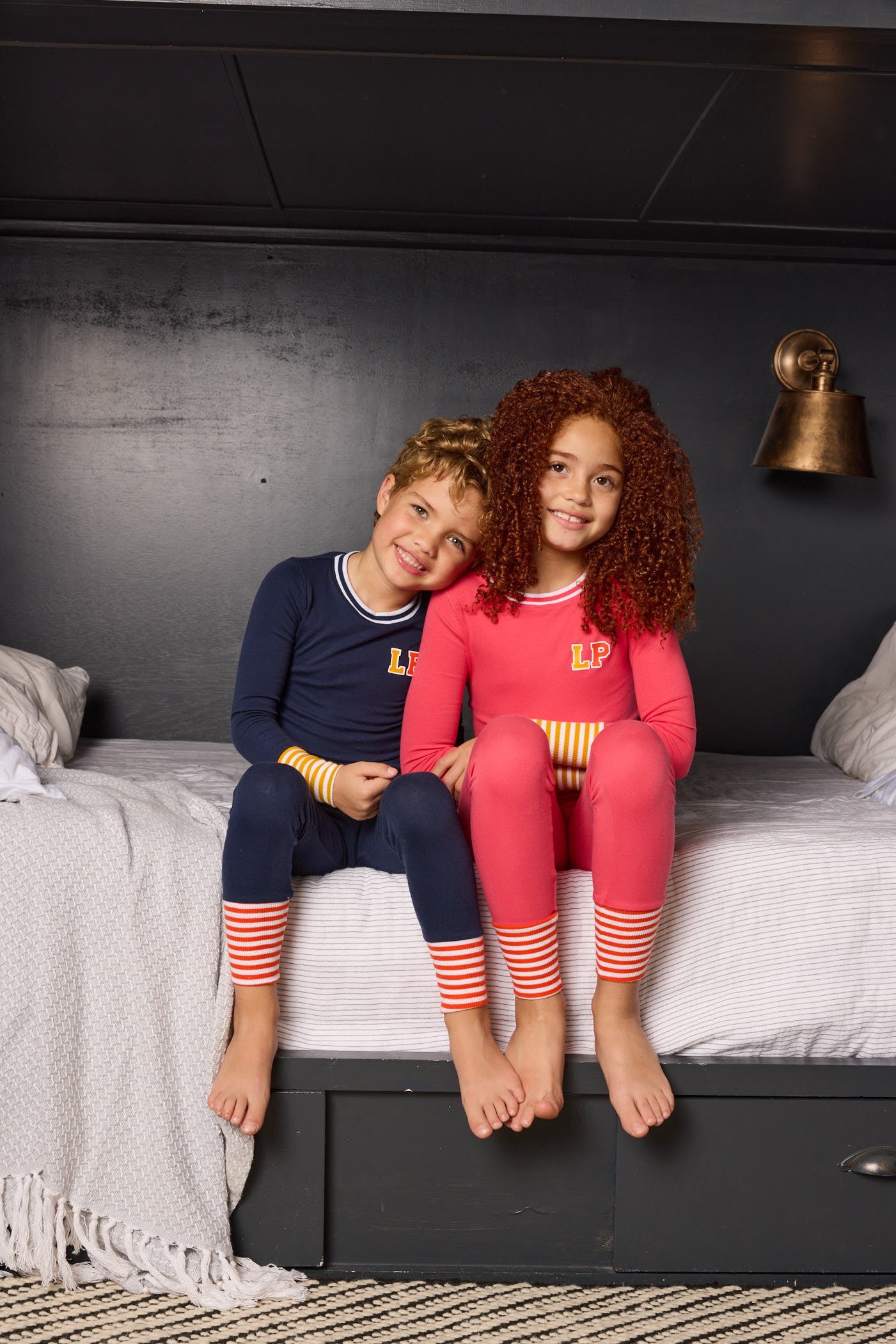 Varsity Colorblock Pajamas