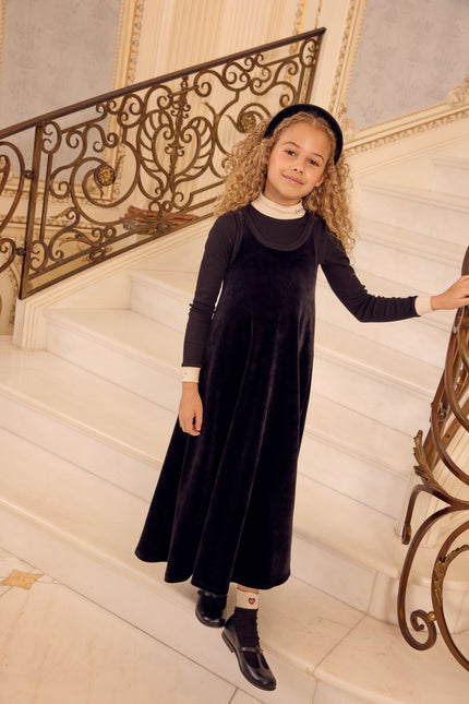 Velour Maxi Jumper And TN Set