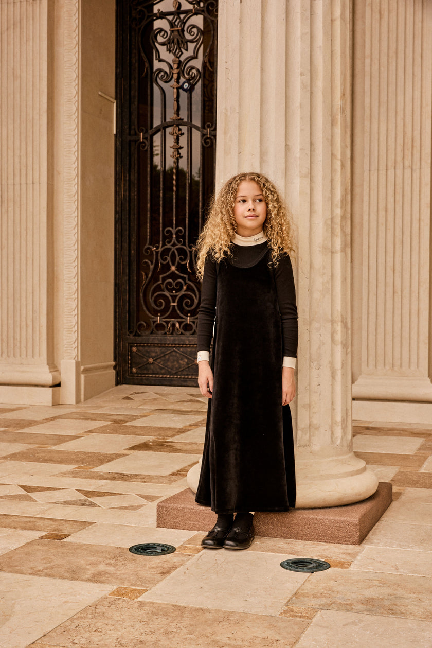 Velour Maxi Jumper And TN Set