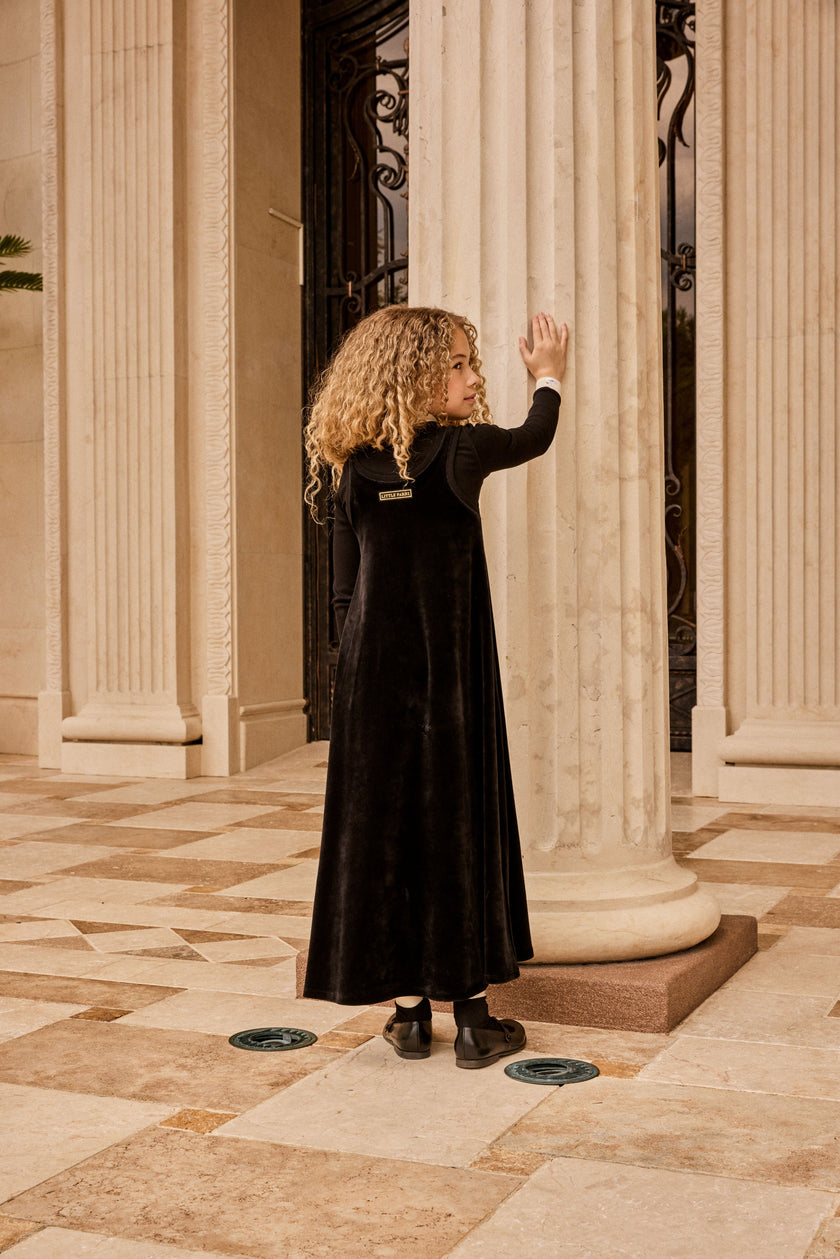 Velour Maxi Jumper And TN Set