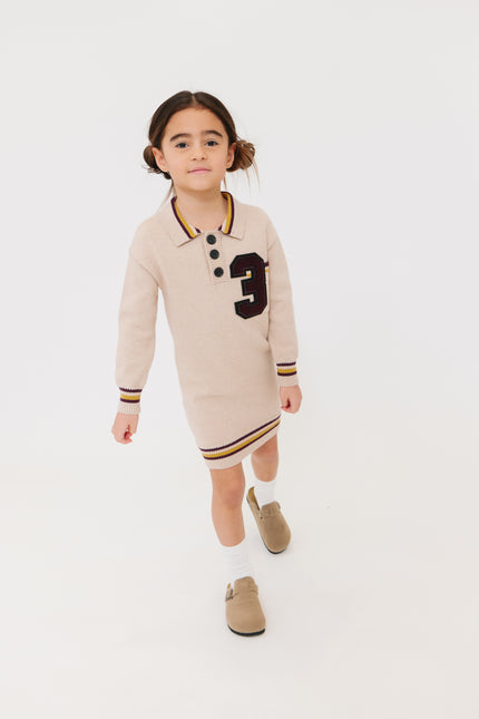 Varsity Knit Dress