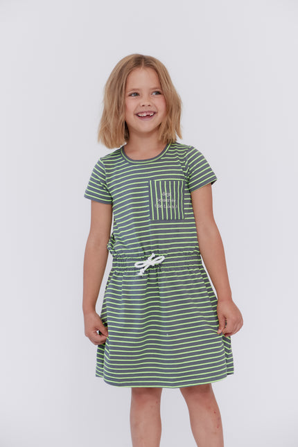 Neon Stripe Dress