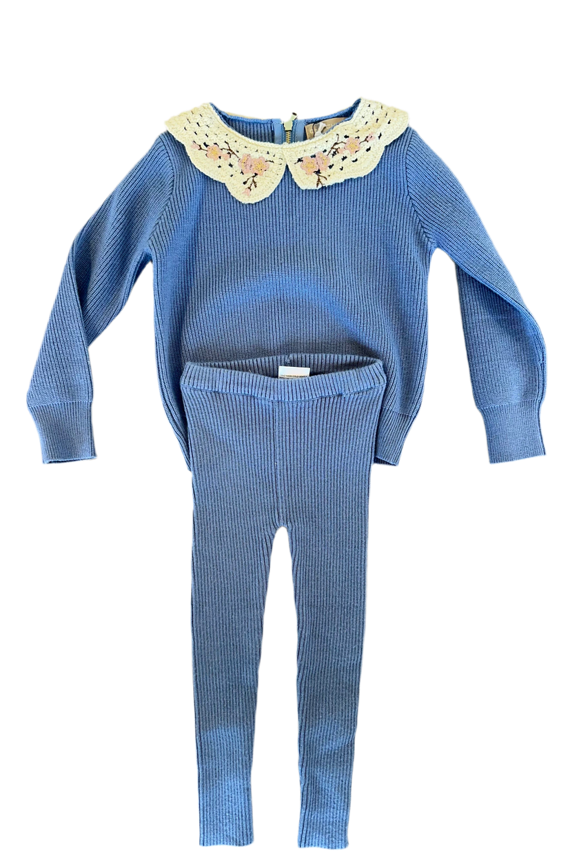 Layla Collared Sweater And Leggings