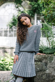 Knit V-Neck Sweater