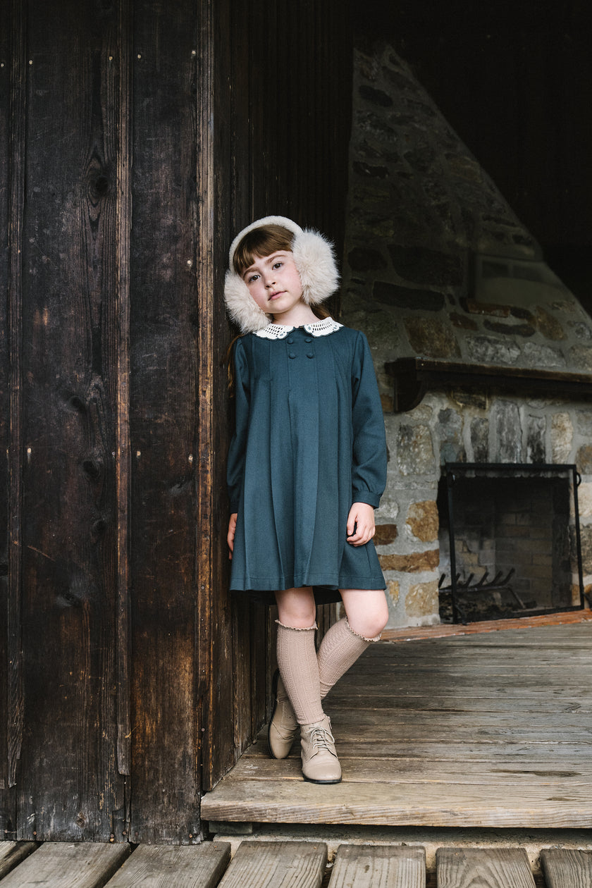 Crochet Collar Dress