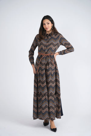 Dress W Buttons, Sleeves w Cuffs