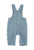 Washed Denim w/ Black Hearts Dungarees