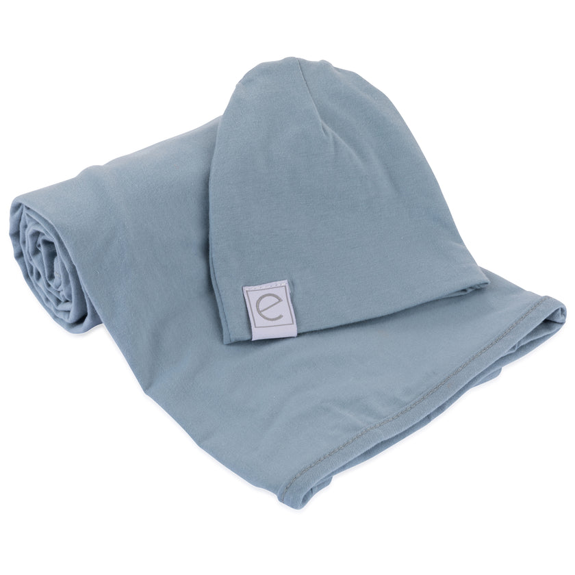 Jersey Swaddle & Beanie